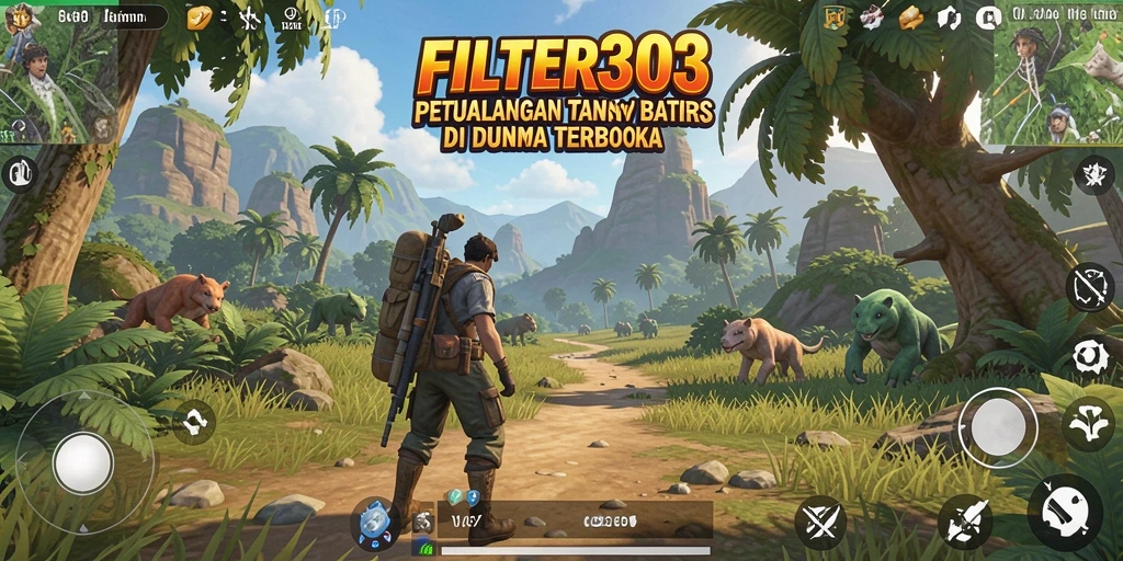 Gameplay dinamis dengan eksplorasi dunia terbuka yang luas.