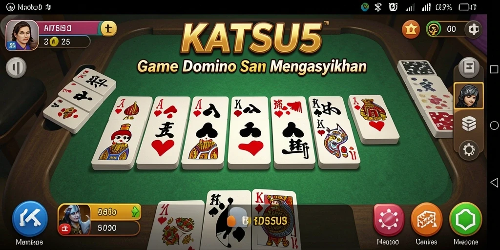 Gameplay <strong>KATSU5</strong> yang mendebarkan di setiap ronde.