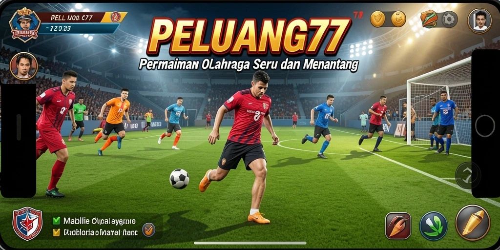 Tampilan gameplay menakjubkan dalam PELUANG77 yang penuh aksi.