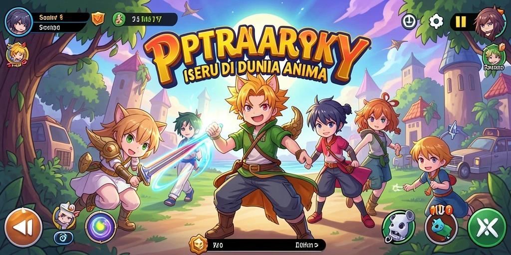 Gameplay menarik dari PPRRYY dengan karakter anime yang menawan.