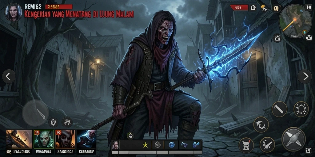 Gameplay REMI62 yang mencekam dan penuh ketegangan.