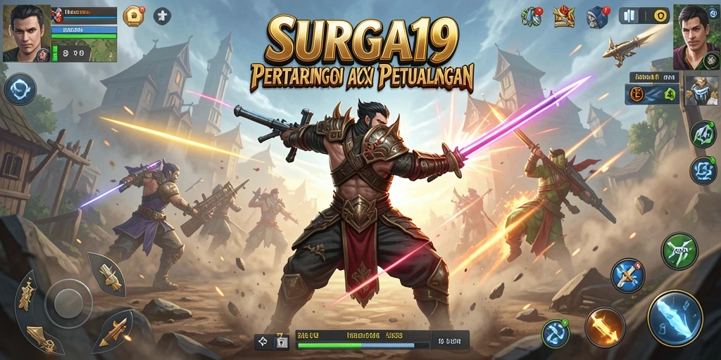 Gameplay SURGA19 yang mendebarkan dan menarik.